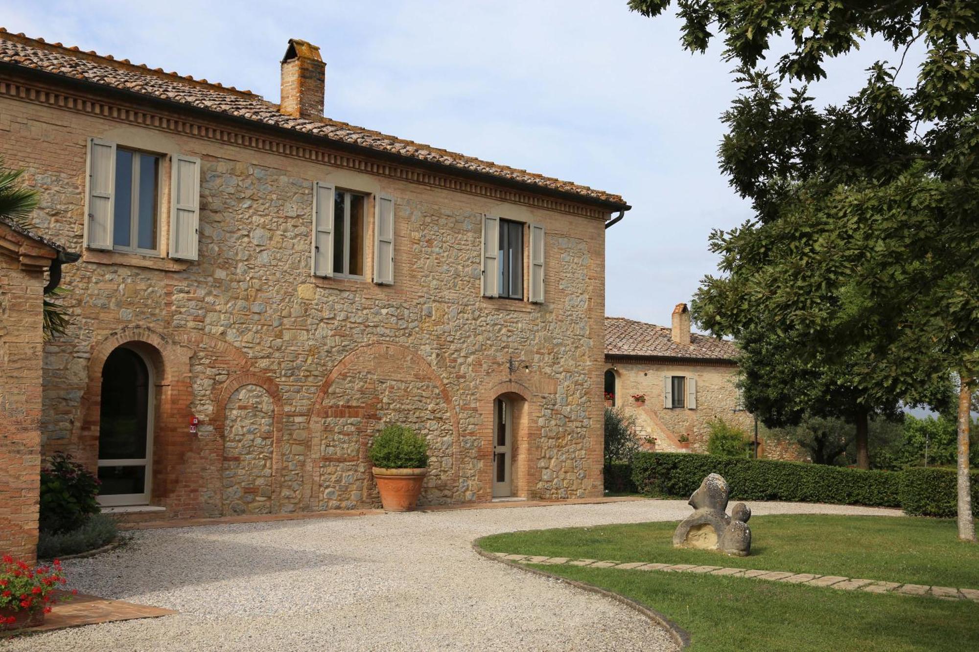 Villa Casali Di Bibbiano Buonconvento Exterior foto