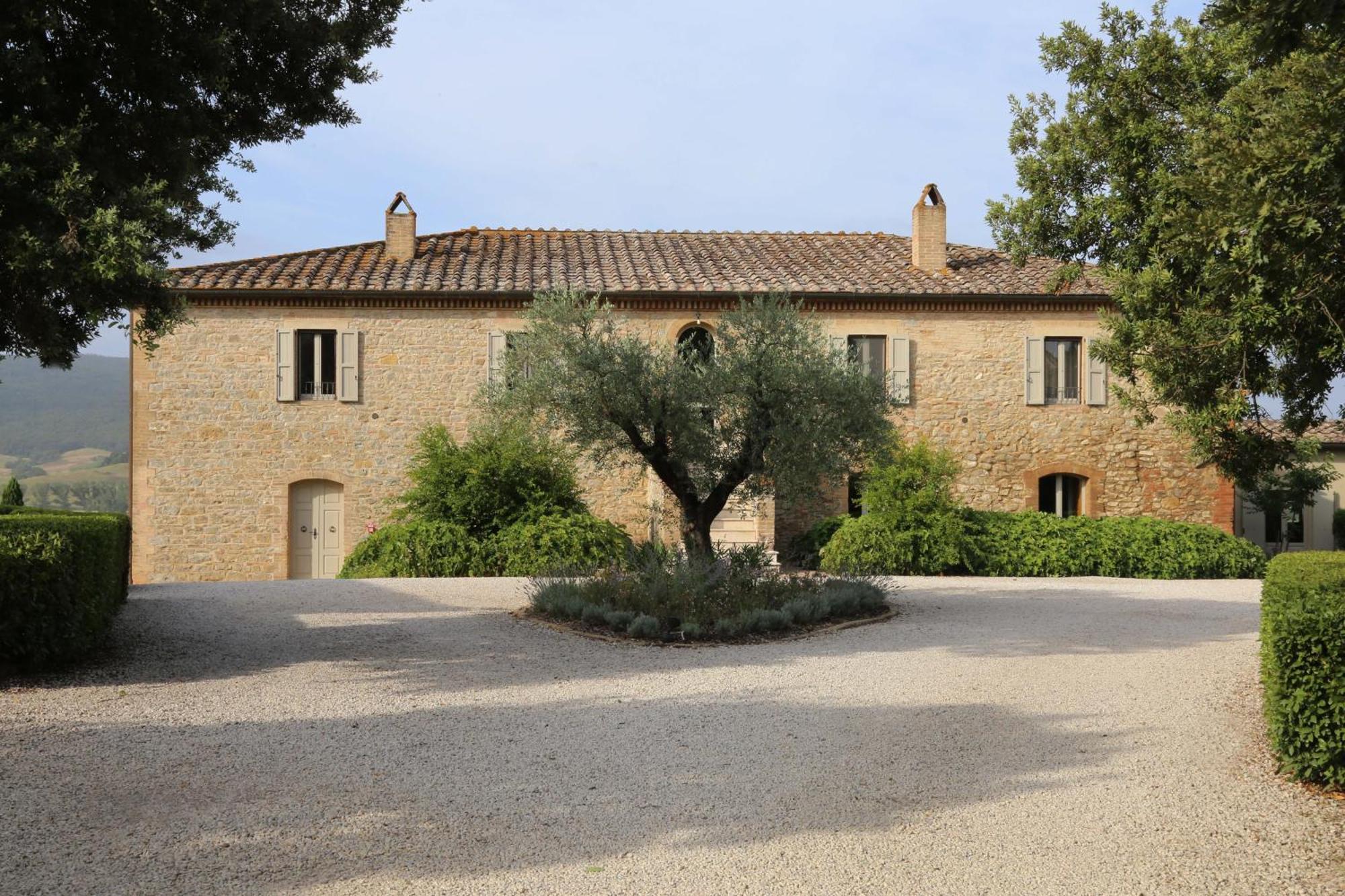 Villa Casali Di Bibbiano Buonconvento Exterior foto