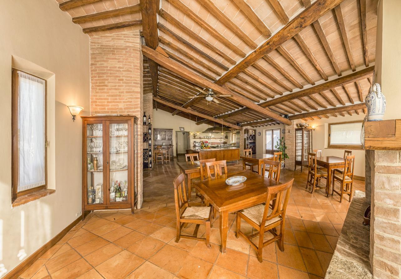 Villa Casali Di Bibbiano Buonconvento Exterior foto
