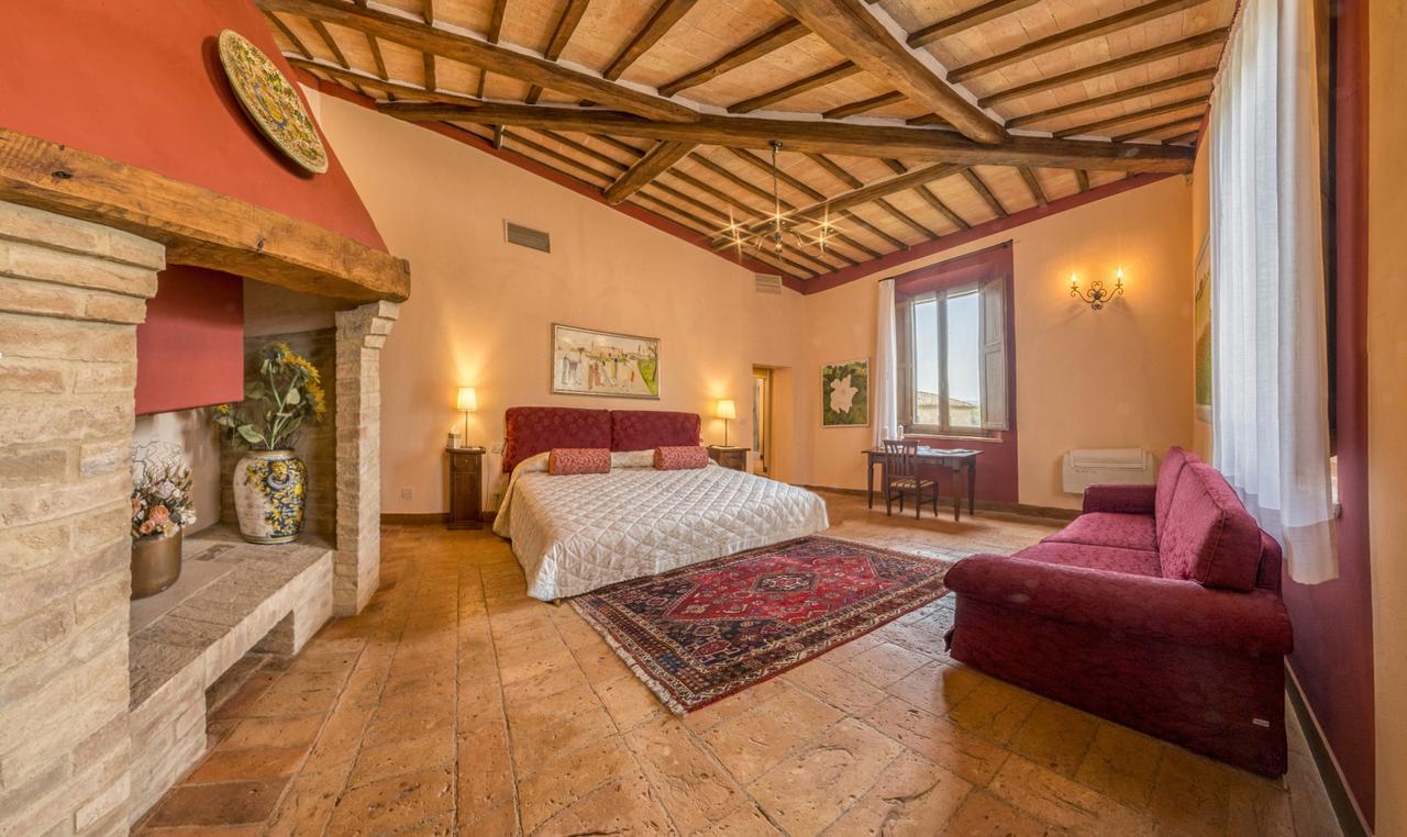 Villa Casali Di Bibbiano Buonconvento Exterior foto