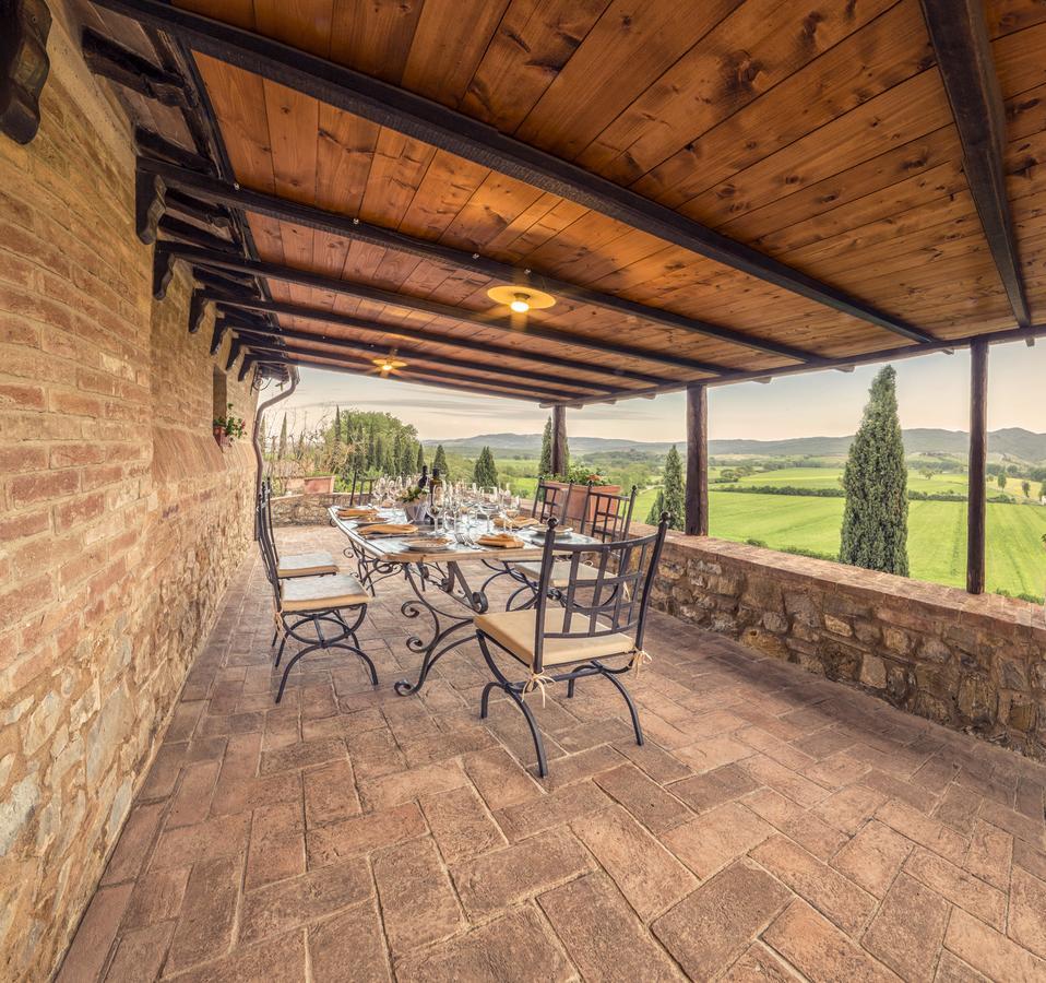 Villa Casali Di Bibbiano Buonconvento Exterior foto